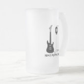 Heavy Metal Donor Music Matglas Bierpul (Voorkant rechts)