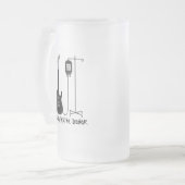 Heavy Metal Donor Music Matglas Bierpul (Voorkant links)