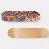 Heavy Metal elektrische gitaar Persoonlijk Skateboard (Horizontaal)