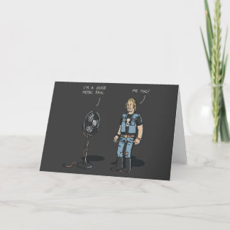 Heavy Metal Fan Kaart
