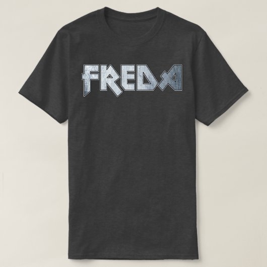 Heavy metal Freda T-shirt (Design voorkant)
