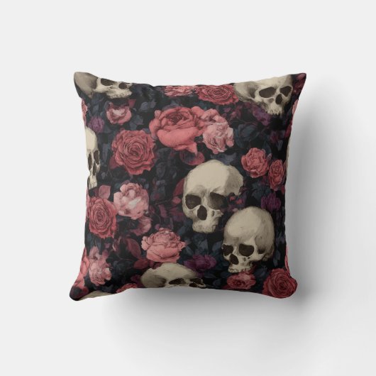 Heavy Metal Gartenzwerg – Rockstyle Kussen (Achterkant)