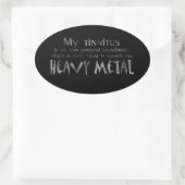 Heavy Metal Gehoor Stickers (Tas)
