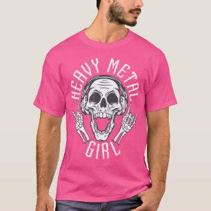 Heavy Metal Girl Shirt Hard Rock Metalhead