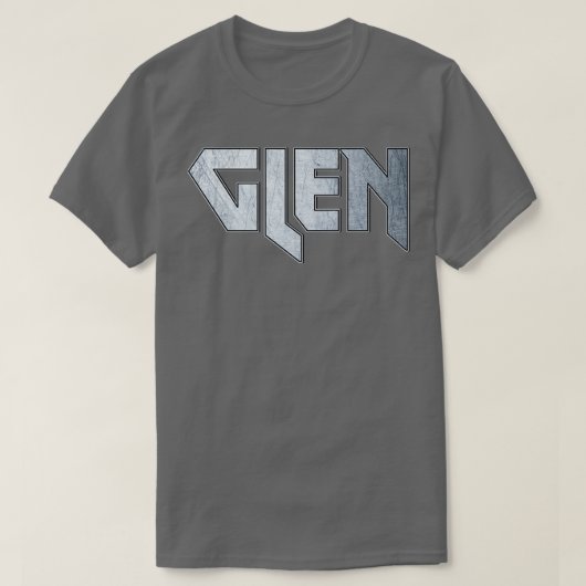Heavy metal Glen T-shirt (Design voorkant)