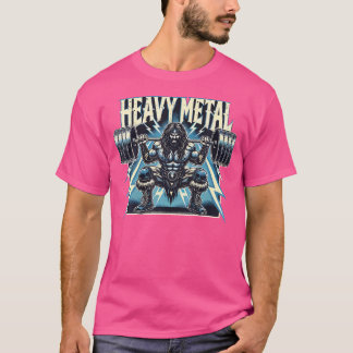 Heavy Metal - Grappige Lifting Gym Workout Fitness T-shirt
