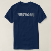 Heavy metal Gregory T-shirt (Design voorkant)