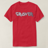 Heavy metal Grover T-shirt (Design voorkant)