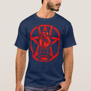 Heavy Metal Guitar Death Metal Rock in Roll Music T-shirt