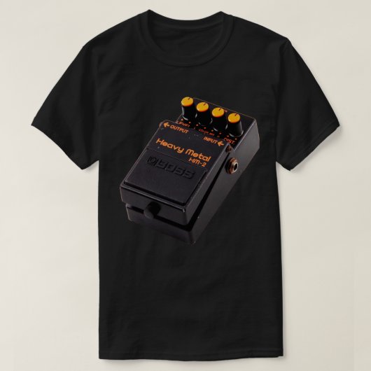 HEAVY METAL Guitar Pedal HM-2 T-shirt (Design voorkant)