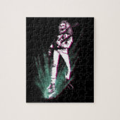 Heavy Metal Guitar Player Legpuzzel (Verticaal)