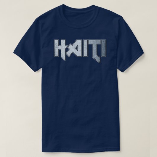 Heavy metal Haïti T-shirt (Design voorkant)