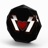 Heavy Metal Heart Fotoblokken (Rechts)