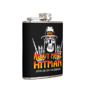Heavy Metal Hitman Flask Heupfles (Rechts)