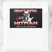 Heavy Metal Hitman Sticker (Tas)