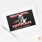Heavy Metal Hitman Sticker (Envelop)