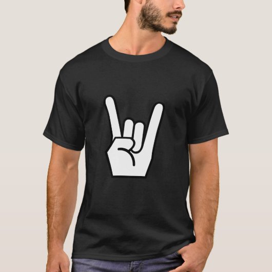 Heavy Metal Horns T-shirt (Voorkant)