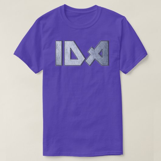 Heavy metal Ida T-shirt (Design voorkant)