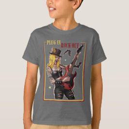Heavy Metal – Inpluggen. Rocken. T-shirt