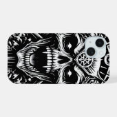 Heavy Metal iPhone 15 Case (Achterkant horizontaal)