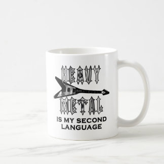 Heavy Metal is mijn tweede taal Koffiemok