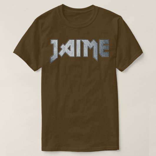 Heavy metal Jaime T-shirt (Design voorkant)