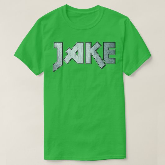 Heavy metal Jake T-shirt (Design voorkant)