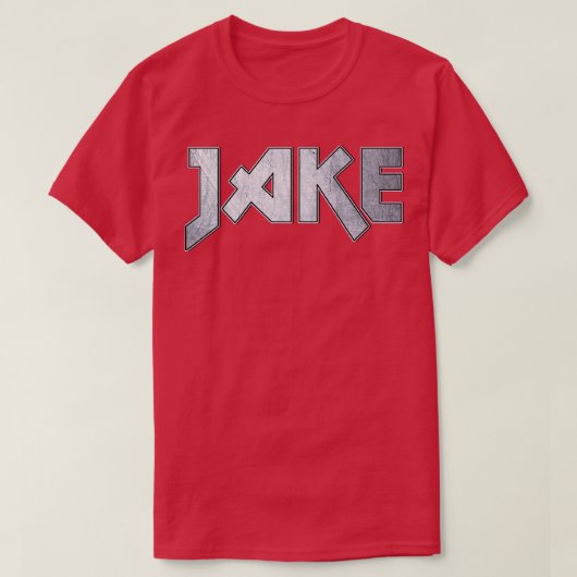Heavy metal Jake T-shirt (Design voorkant)
