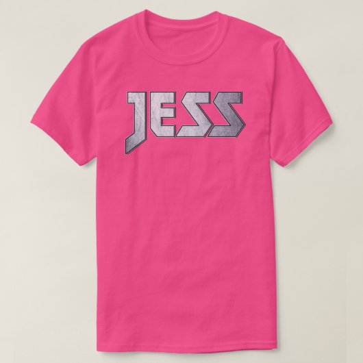 Heavy metal Jess T-shirt (Design voorkant)