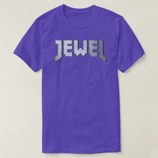 Heavy metal Jewel T-shirt (Design voorkant)
