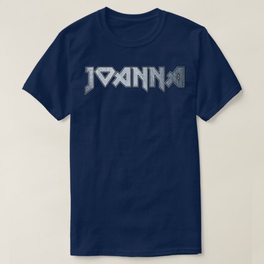 Heavy metal Joanna T-shirt (Design voorkant)