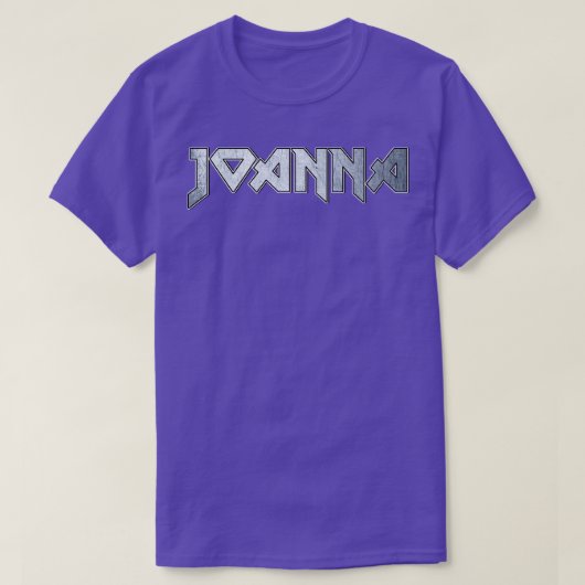 Heavy metal Joanna T-shirt (Design voorkant)