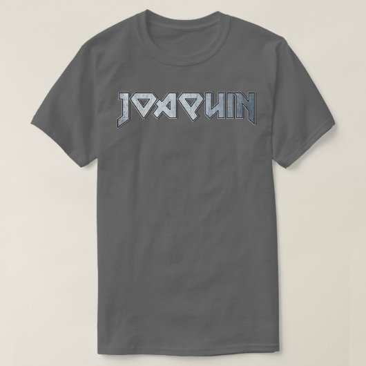 Heavy metal Joaquin T-shirt (Design voorkant)