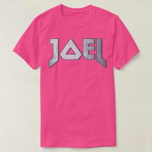 Heavy metal Joel T-shirt (Design voorkant)