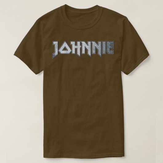 Heavy metal Johnnie T-shirt (Design voorkant)