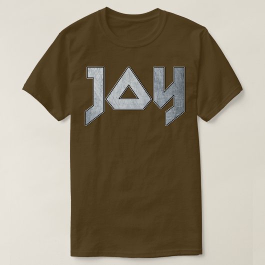 Heavy metal Joy T-shirt (Design voorkant)