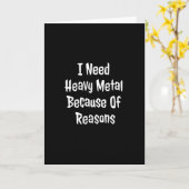 Heavy Metal Kaart (Gele Bloem)