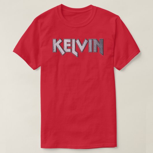 Heavy metal Kelvin T-shirt (Design voorkant)