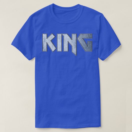 Heavy metal King T-shirt (Design voorkant)