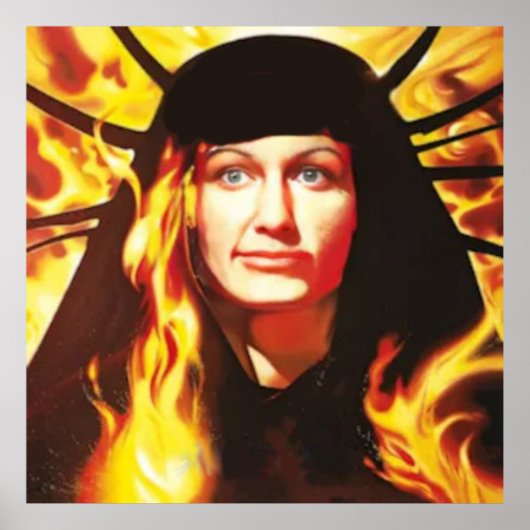 Heavy Metal Kristi Poster (Voorkant)