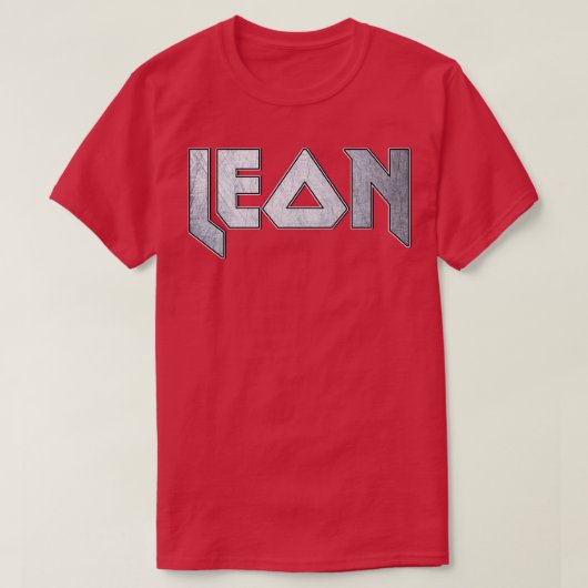 Heavy metal Leon T-shirt (Design voorkant)