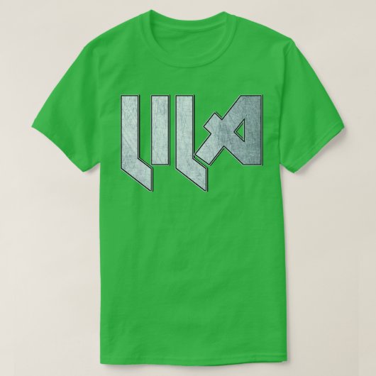 Heavy metal Lila T-shirt (Design voorkant)