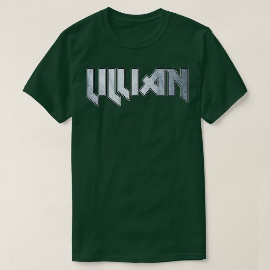 Heavy metal Lillian T-shirt (Design voorkant)