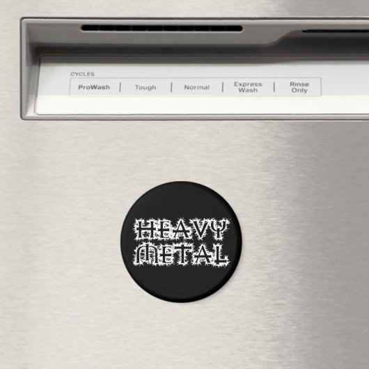 Heavy Metal Magneet (Insitu (Vaatwasser))