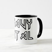 Heavy Metal Mok (Voorkant rechts)