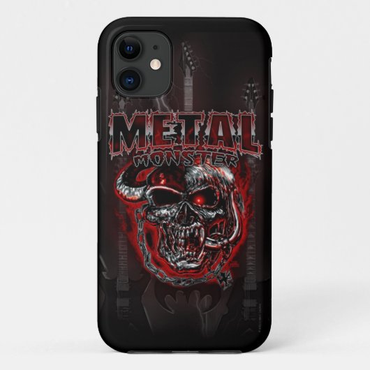 Heavy Metal Monster Case-Mate iPhone Case (Achterkant)