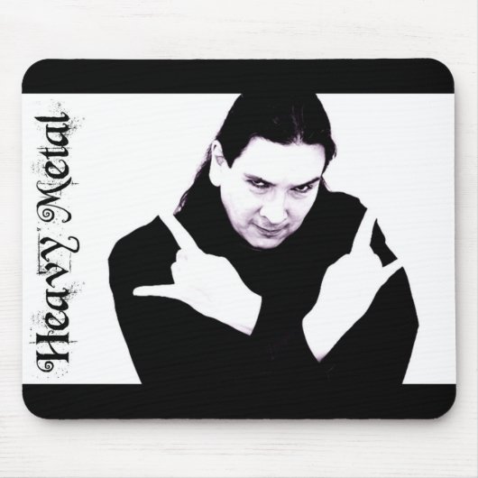 Heavy Metal Mousepad Muismat (Voorkant)