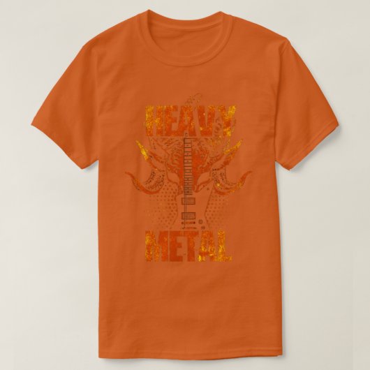 Heavy Metal Music T-shirt (Design voorkant)