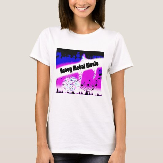 Heavy Metal Music T-shirt (Voorkant)
