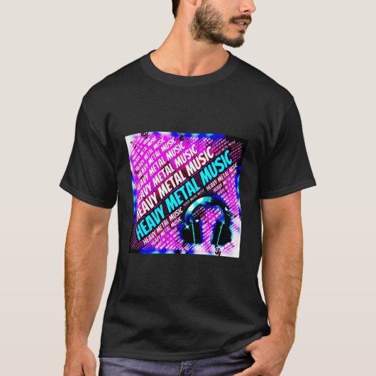 Heavy Metal Music T-shirt (Voorkant)